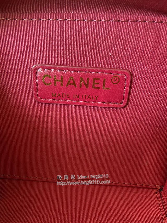 Chanel女包 香奈兒專櫃最新款小號化妝包 Chanel手提肩背斜挎包 S2178  djc4069